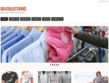 Tablet Screenshot of bd-collections.com
